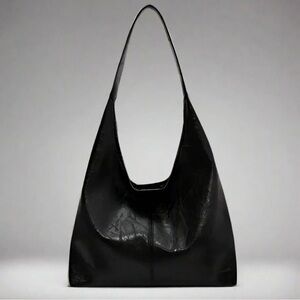 BRAND NEW Marbella Elena Distressed Leather Tote Black
